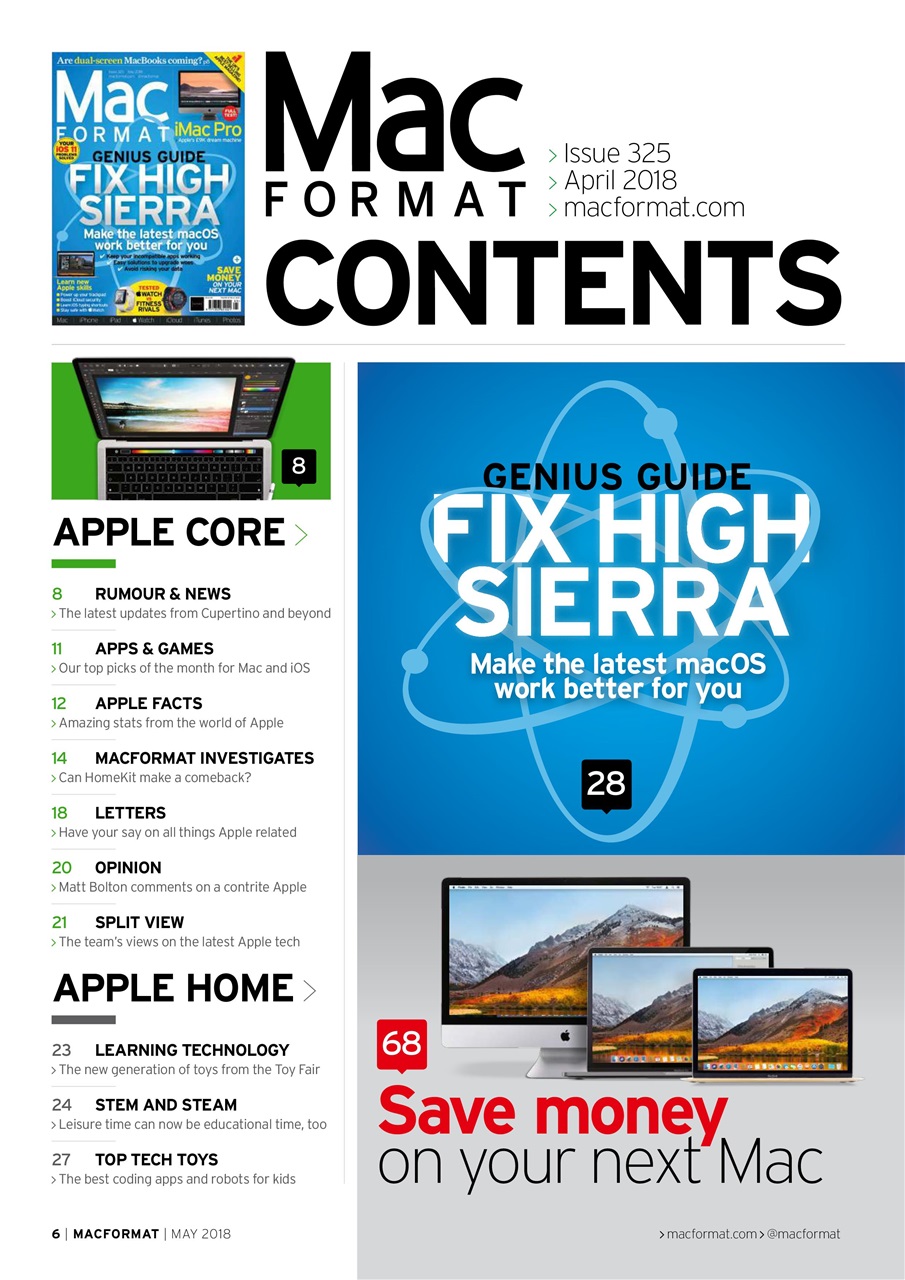 MacFormat Preview Pages