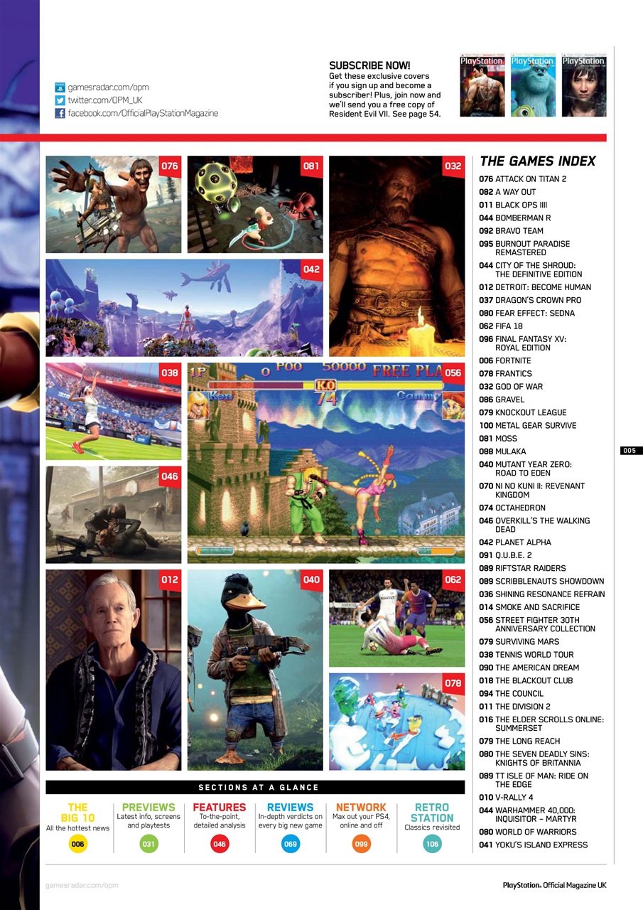 PLAY Magazine Preview Pages