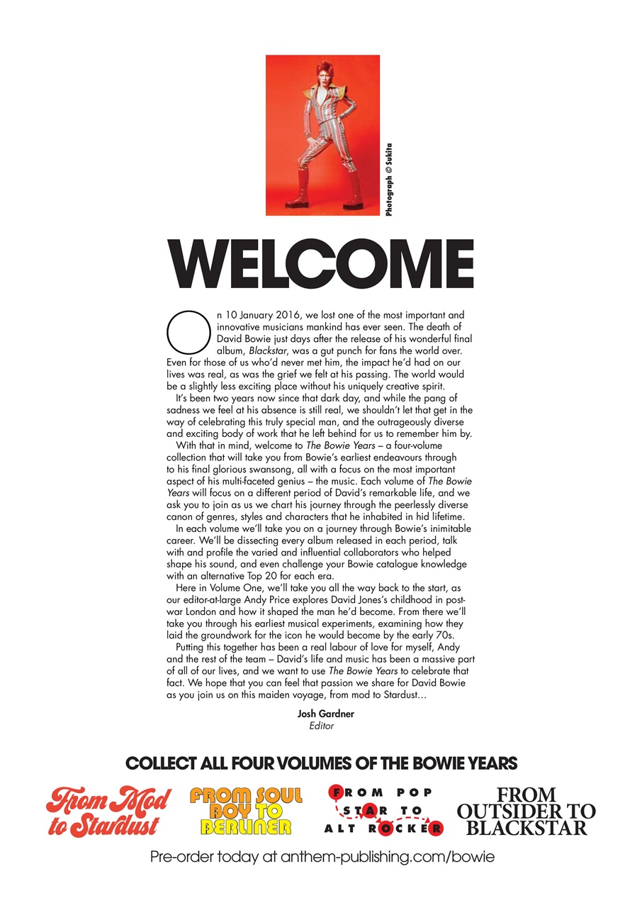 The Bowie Years Preview Pages