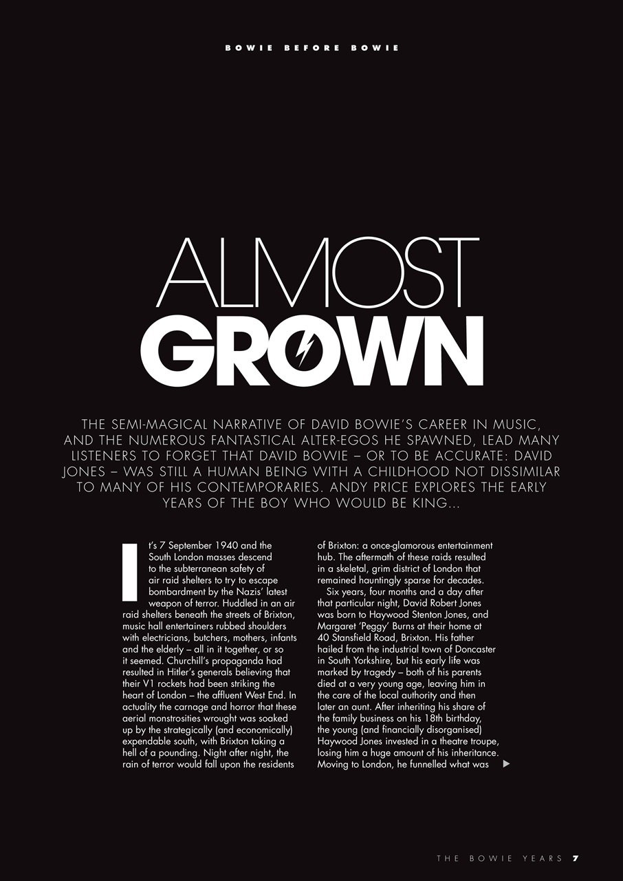The Bowie Years Preview Pages