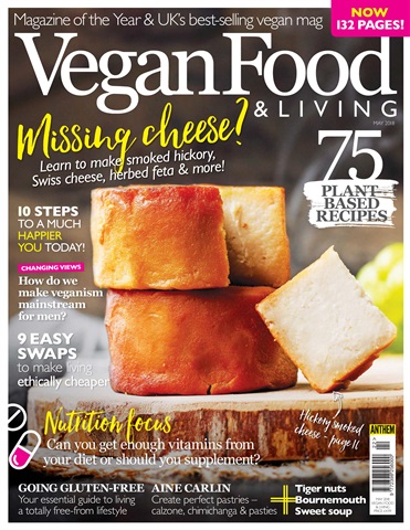 Vegan Food & Living Magazine issue May 2018