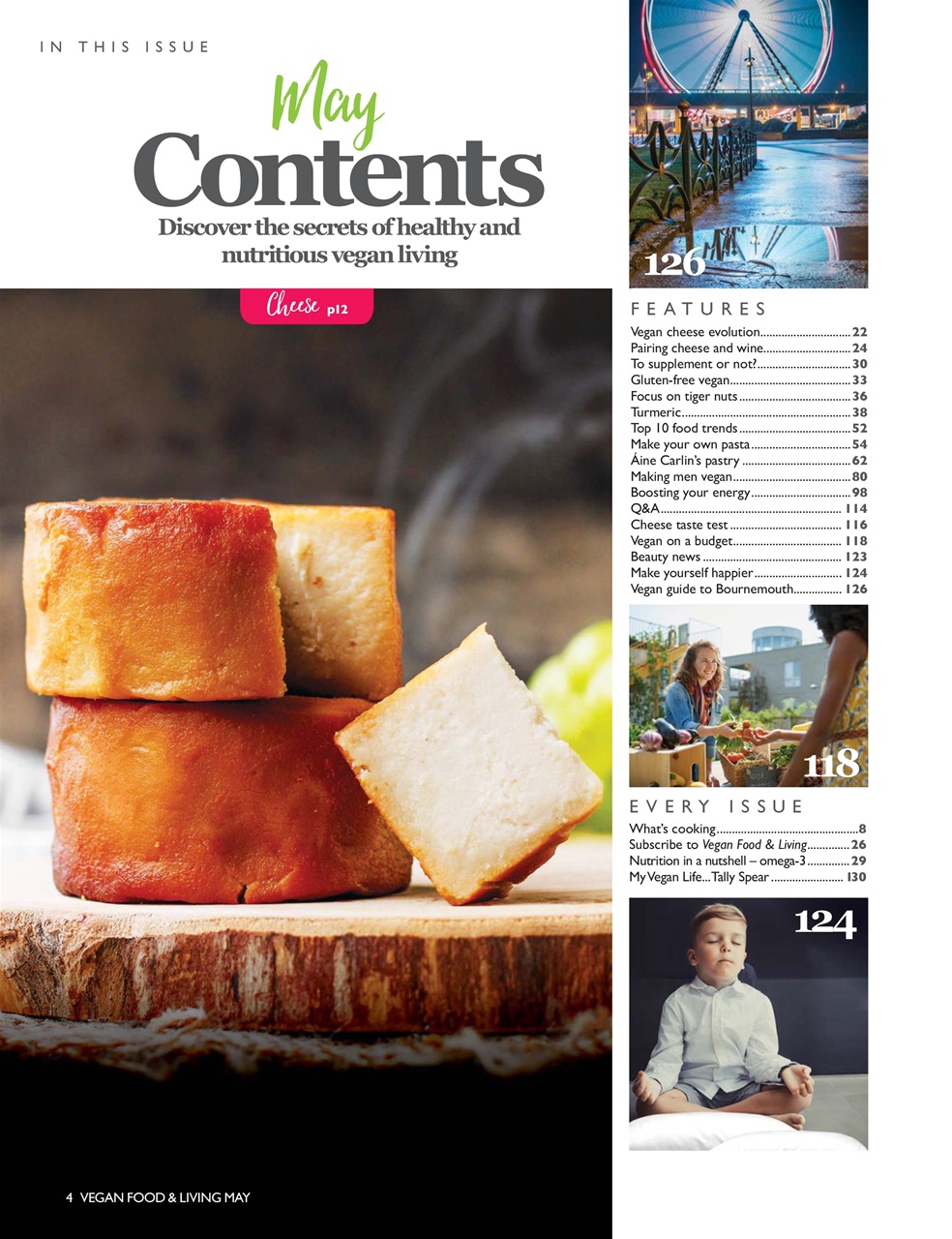 Vegan Food & Living Magazine Preview Pages