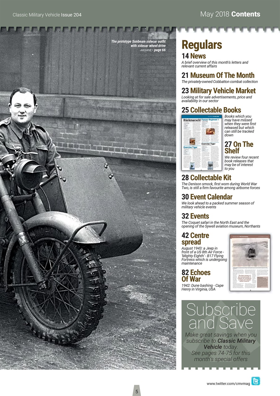 Classic Military Vehicle Preview Pages