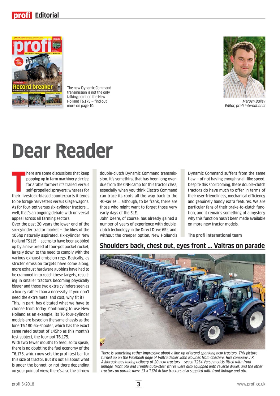 Profi International Preview Pages