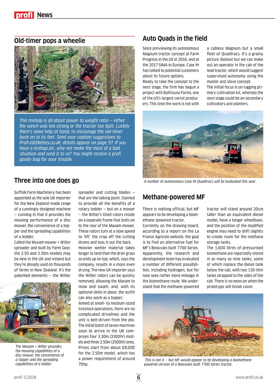 Profi International Preview Pages