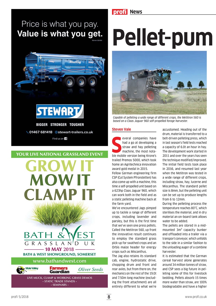 Profi International Preview Pages