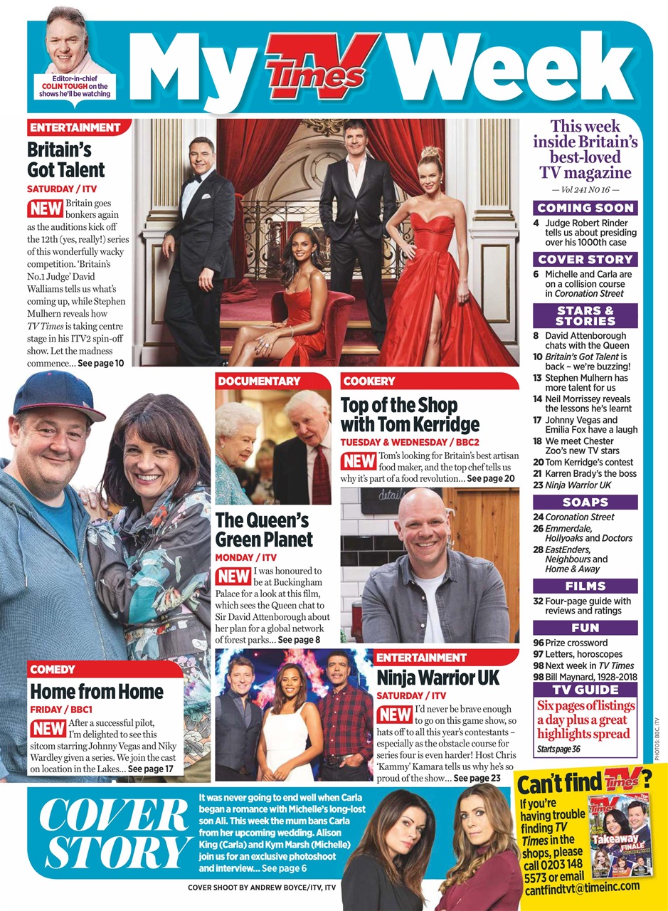 TV Times Preview Pages