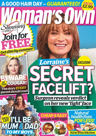 Woman's Own issue 16th April 2018