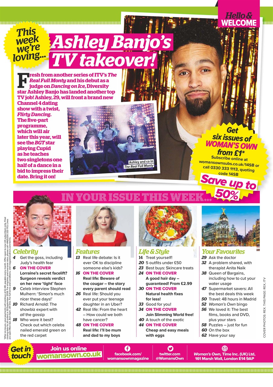 Woman's Own Preview Pages