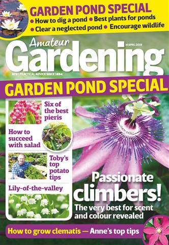 Amateur Gardening issue 14th April 2018