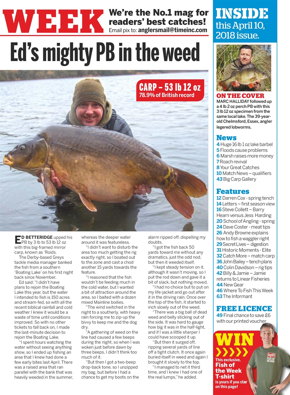 Anglers Mail Preview Pages