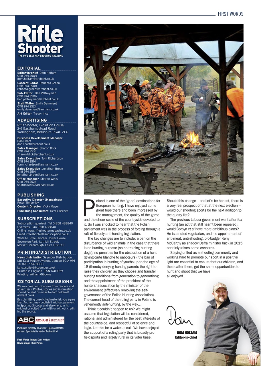 Rifle Shooter Preview Pages