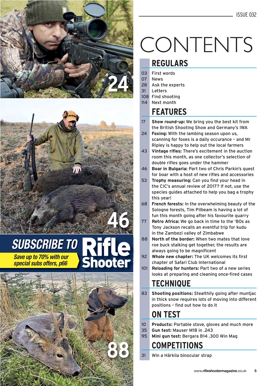 Rifle Shooter Preview Pages