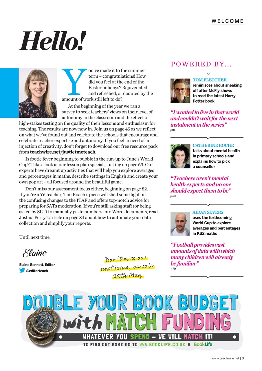 Teach Primary Preview Pages