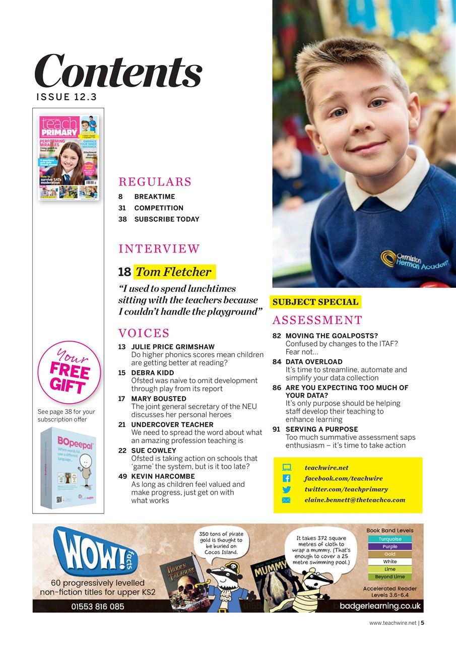 Teach Primary Preview Pages