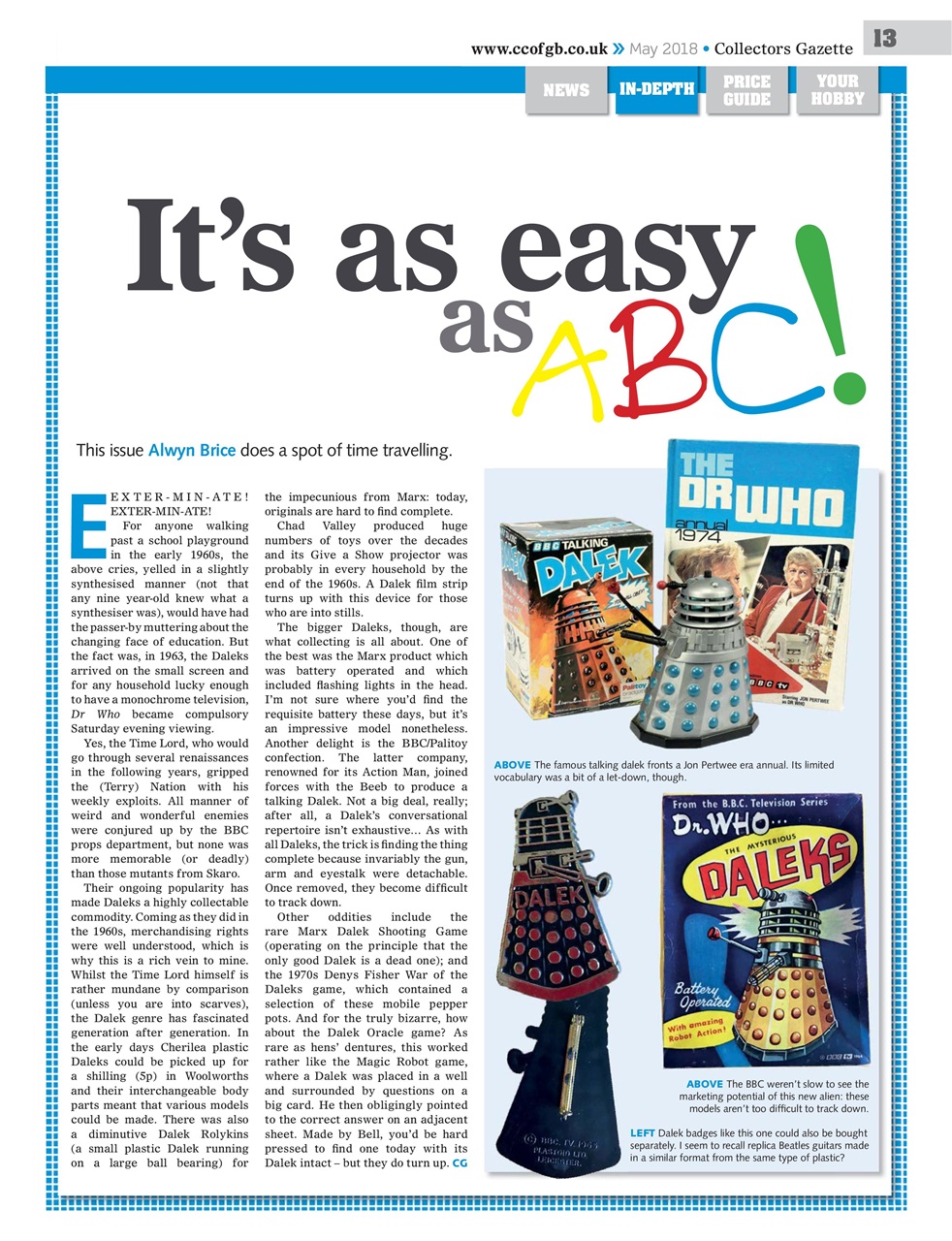 Collectors Gazette Preview Pages