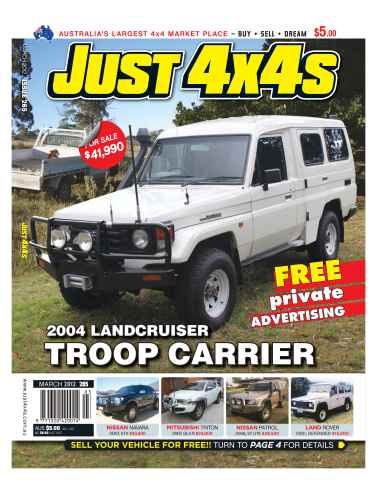 JUST 4X4S issue Just 4x4_265 March12