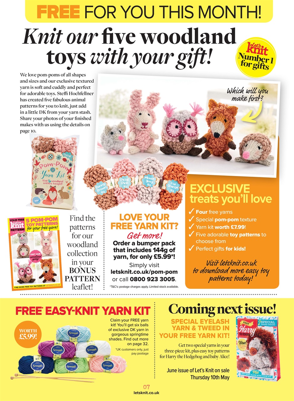 Let's Knit Preview Pages