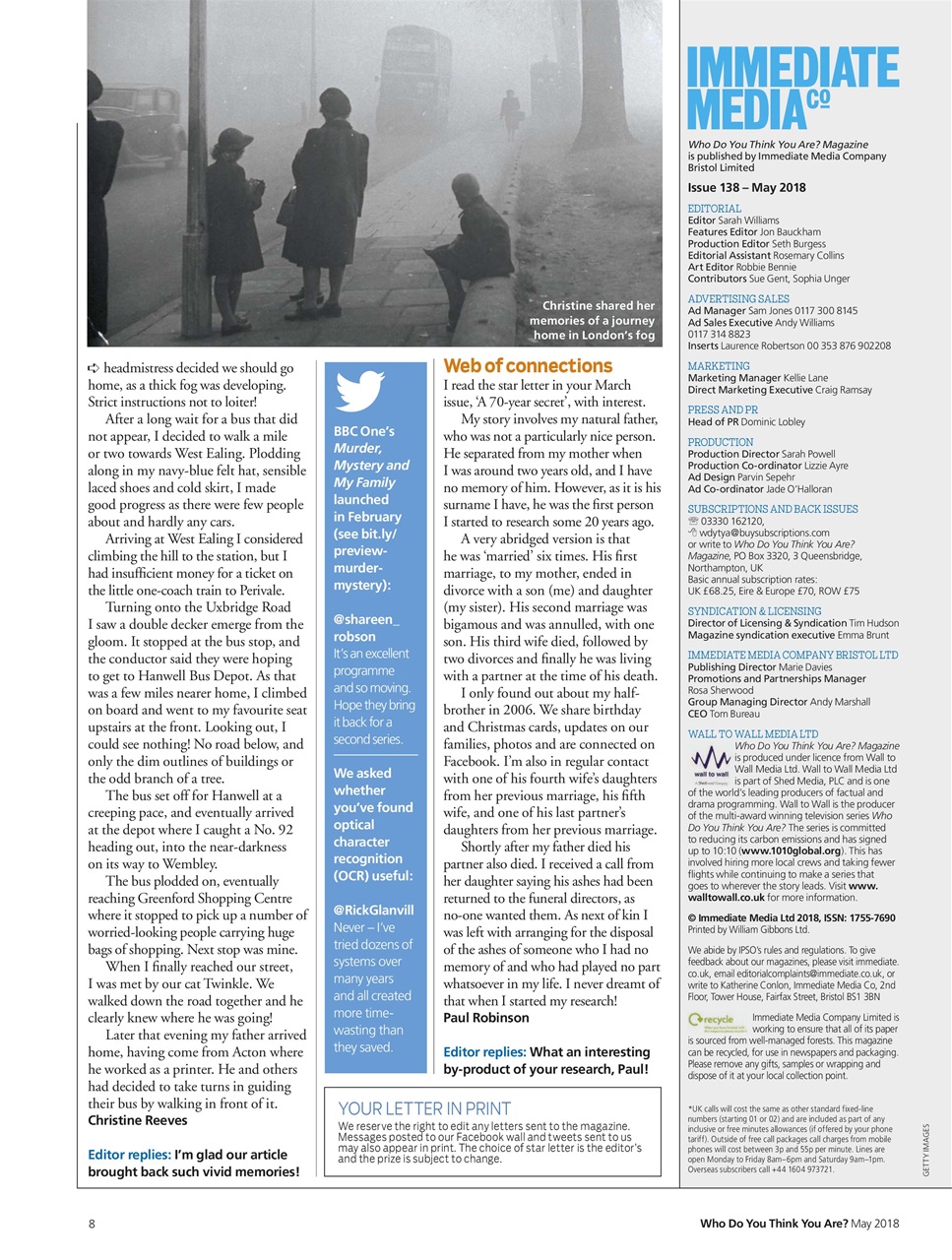 Who Do You Think You Are? Preview Pages