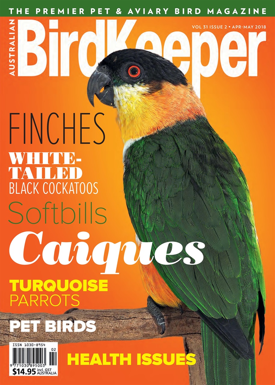 Australian Birdkeeper Magazine Preview Pages