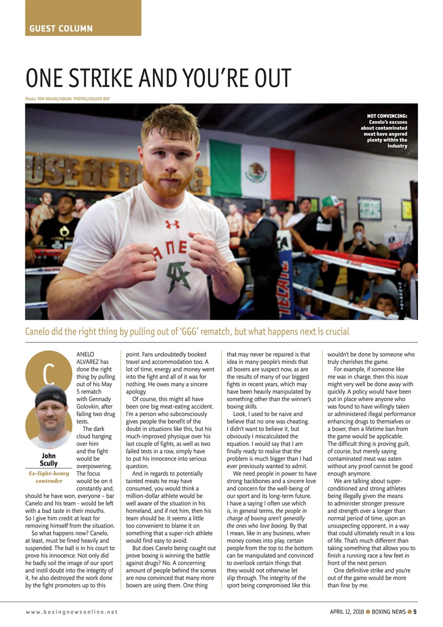 Boxing News Preview Pages