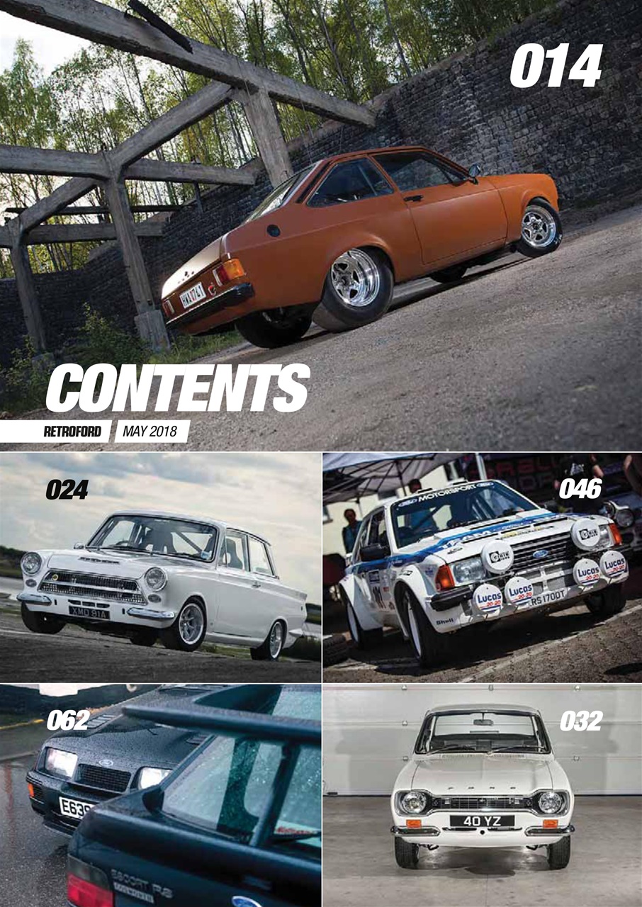 Retro Ford Preview Pages