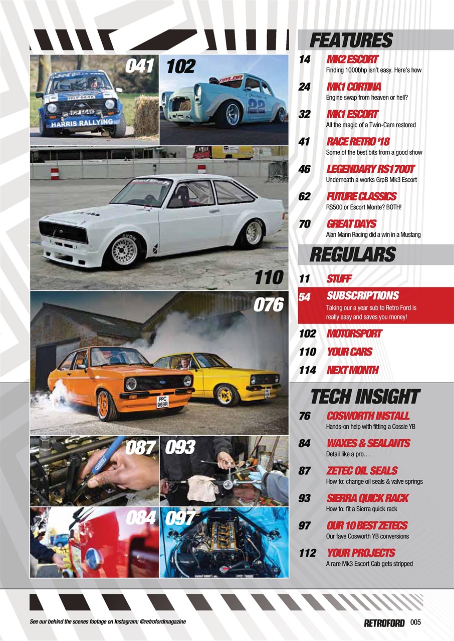 Retro Ford Preview Pages