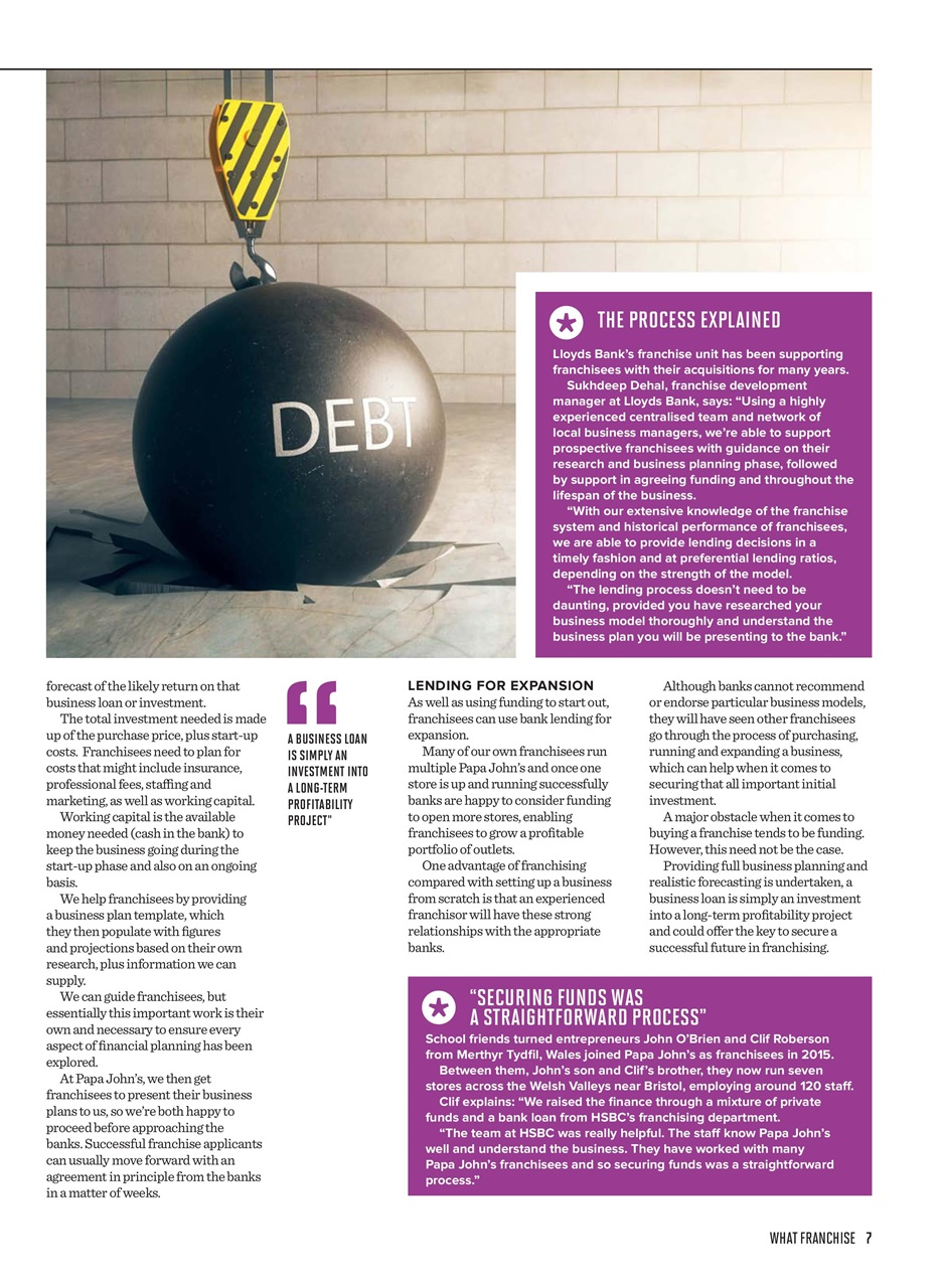 What Franchise Preview Pages