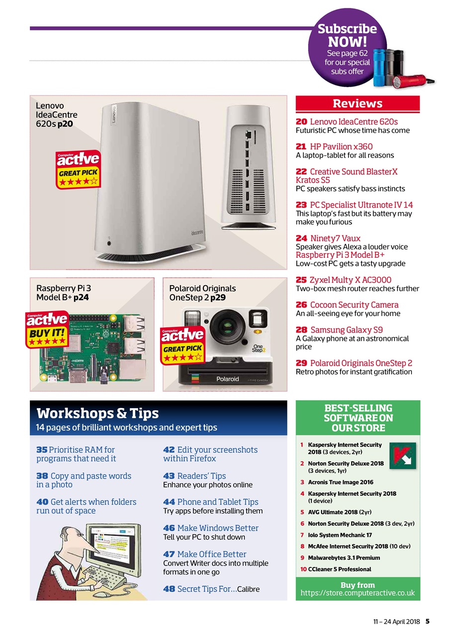 Computer Active Preview Pages