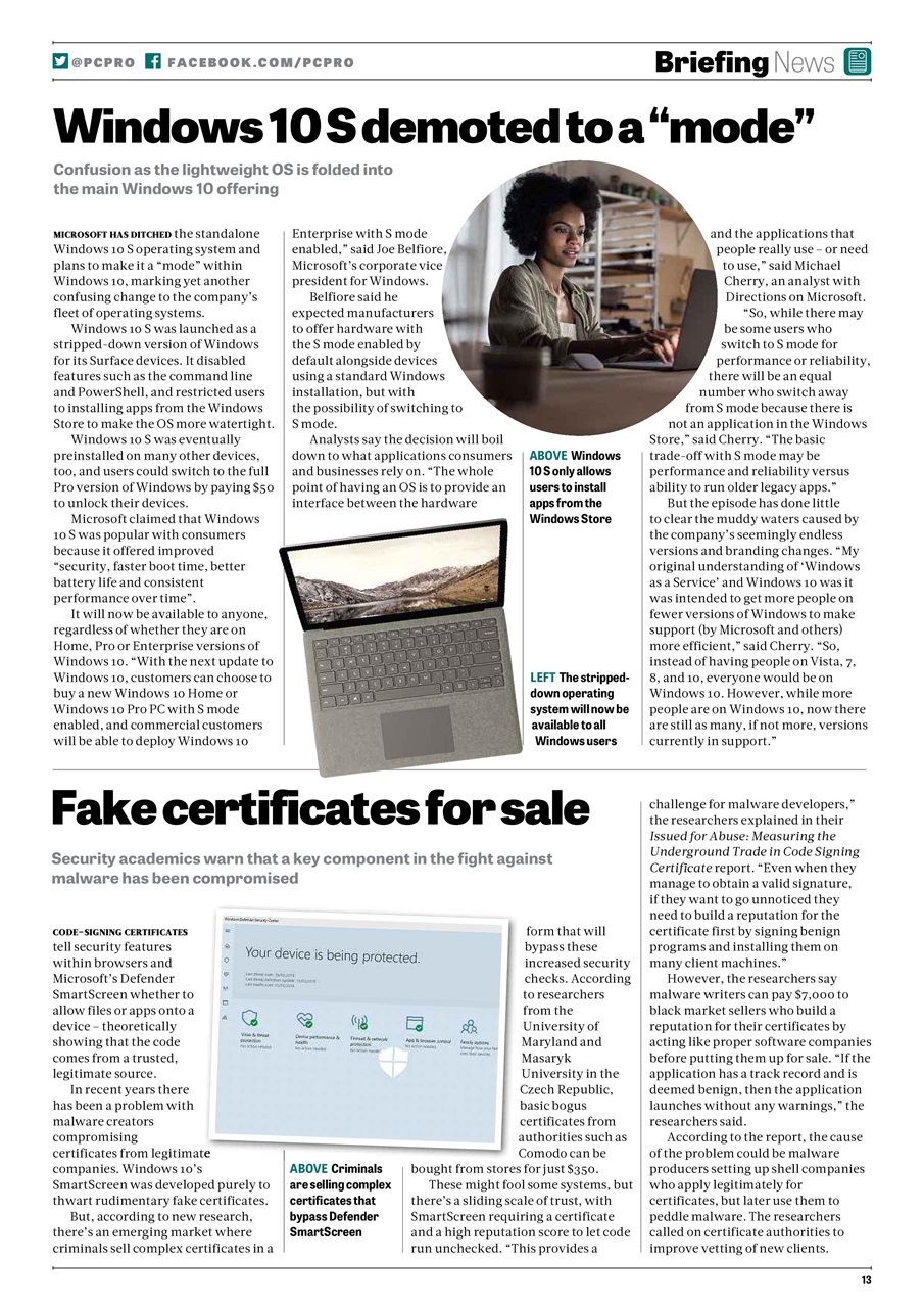PC Pro Preview Pages