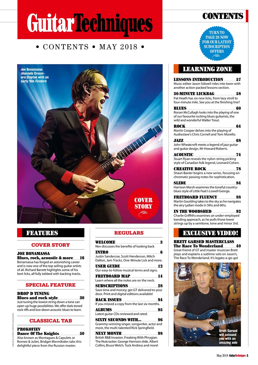 Guitar Techniques Preview Pages