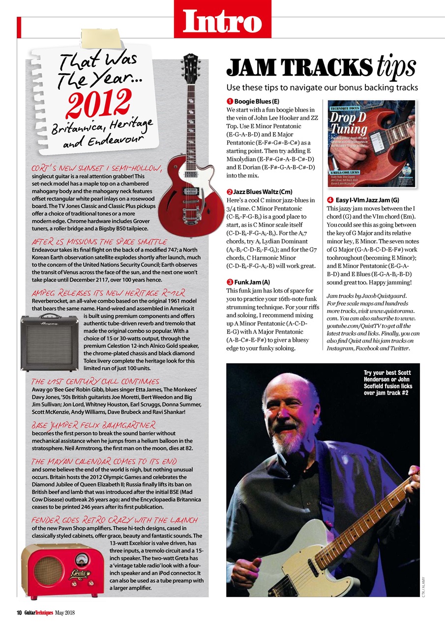 Guitar Techniques Preview Pages