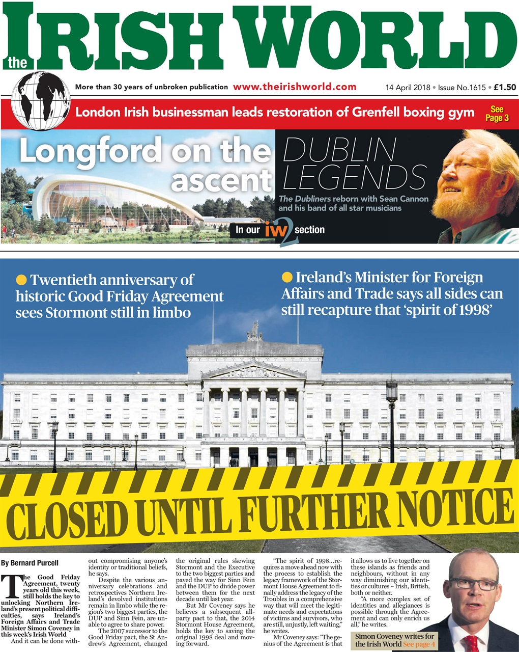 Irish World Preview Pages