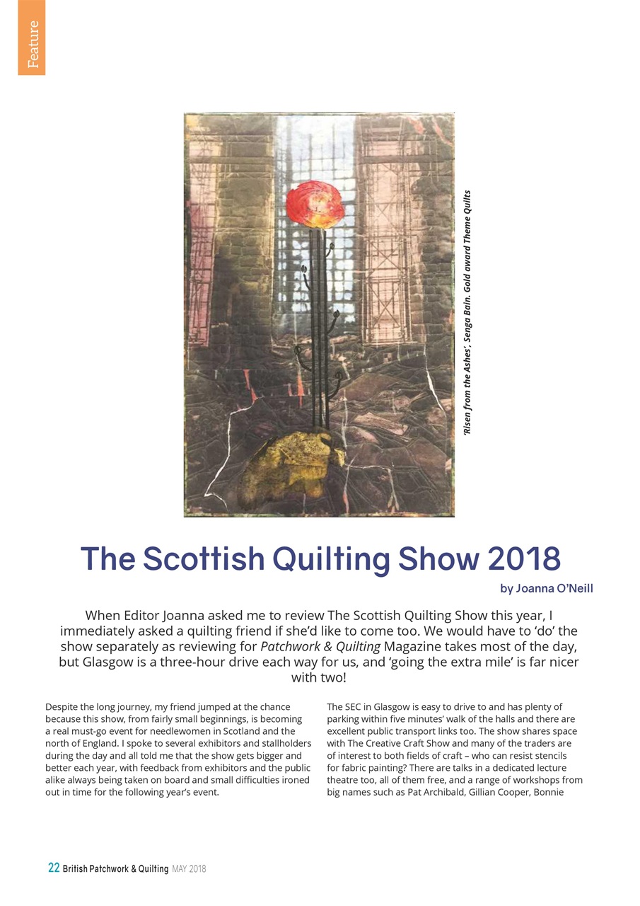 Patchwork and Quilting Preview Pages