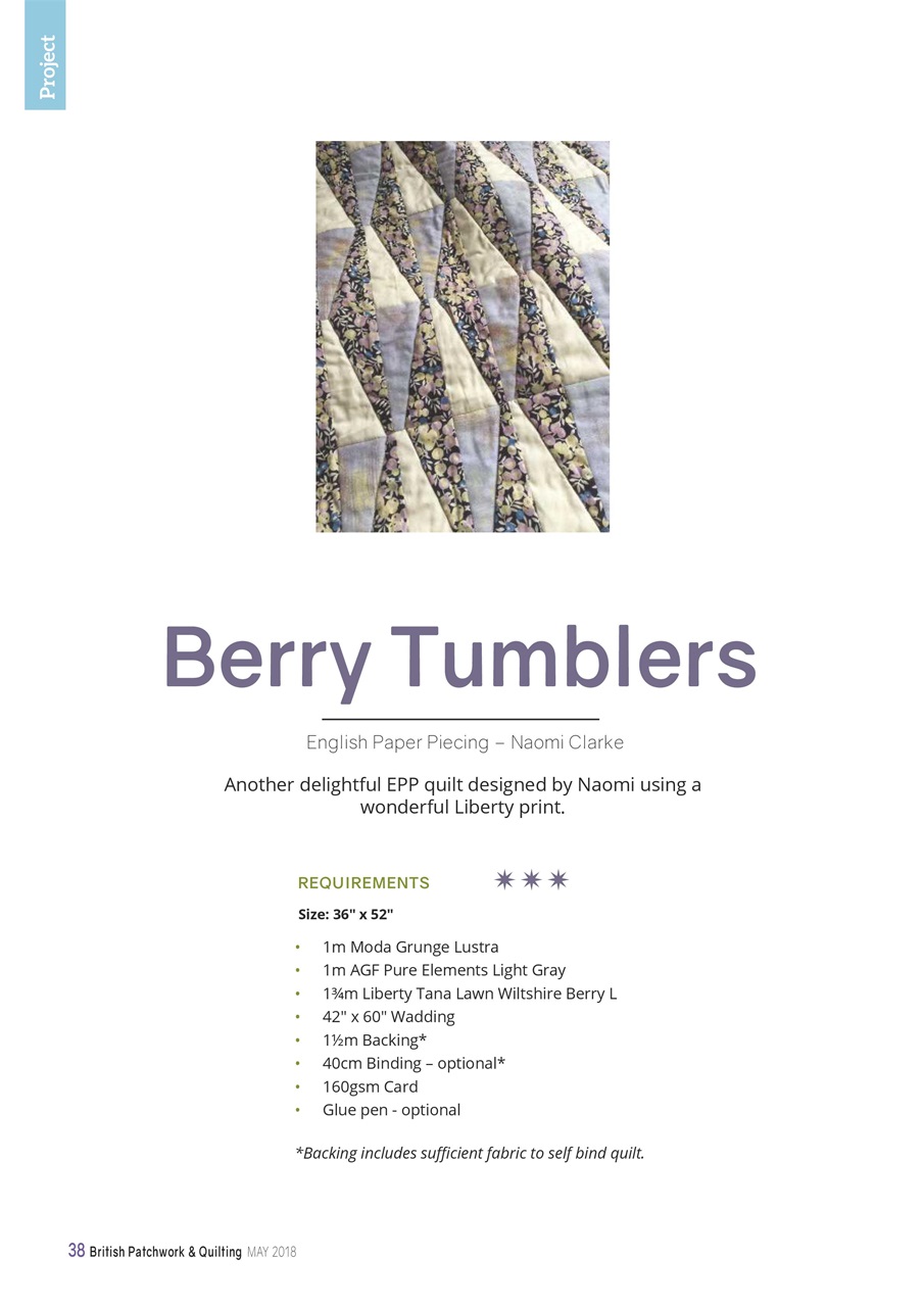 Patchwork and Quilting Preview Pages