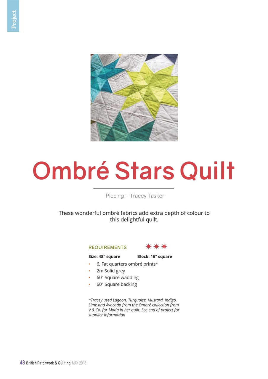 Patchwork and Quilting Preview Pages