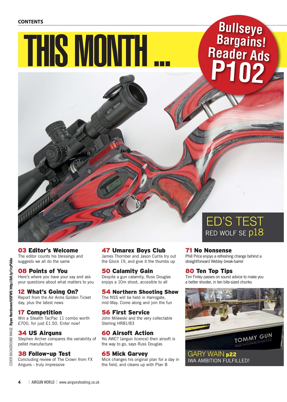 Airgun World Preview Pages