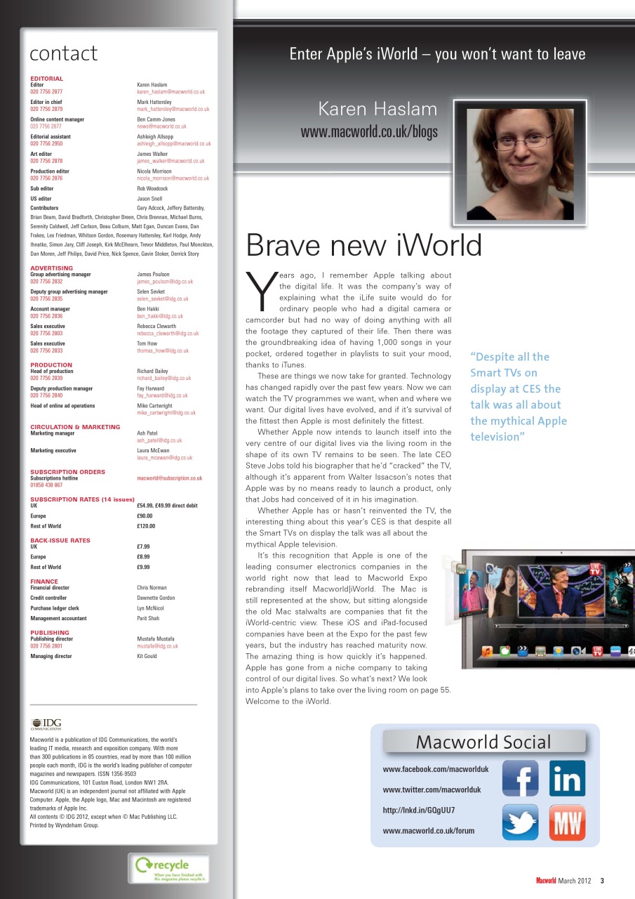 Macworld Preview Pages