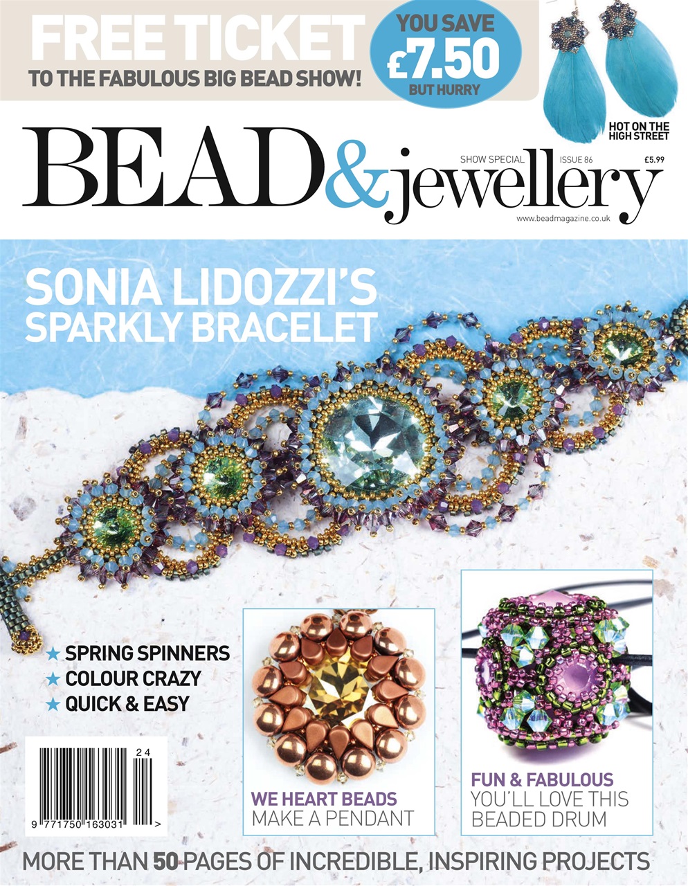 Bead & Jewellery Magazine Preview Pages