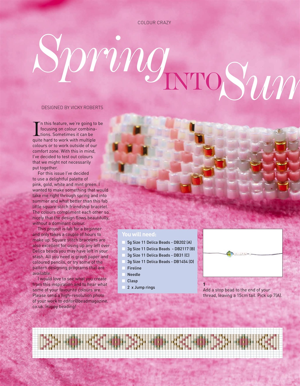 Bead & Jewellery Magazine Preview Pages