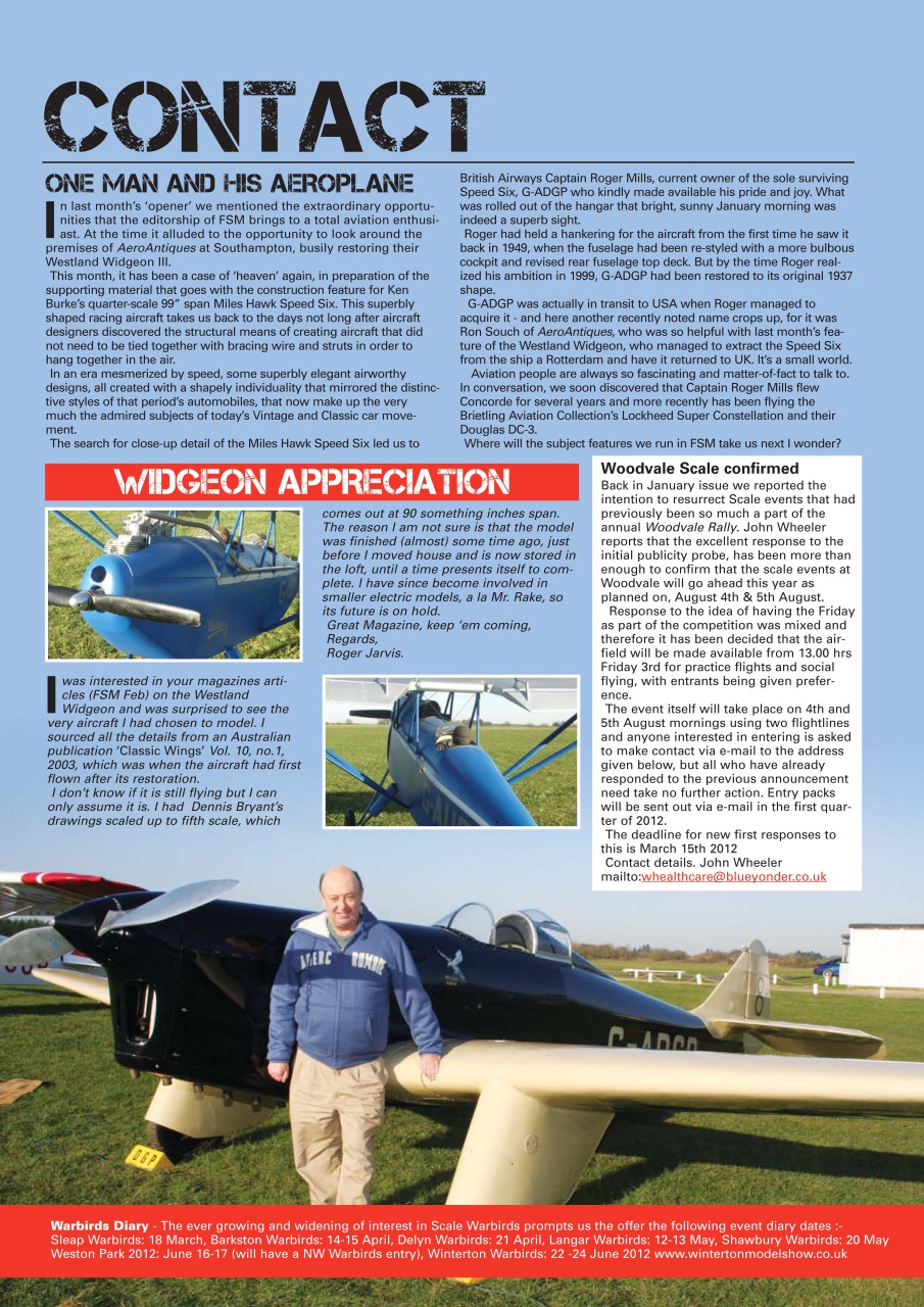 Flying Scale Models Preview Pages