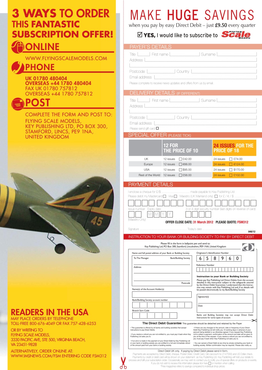 Flying Scale Models Preview Pages