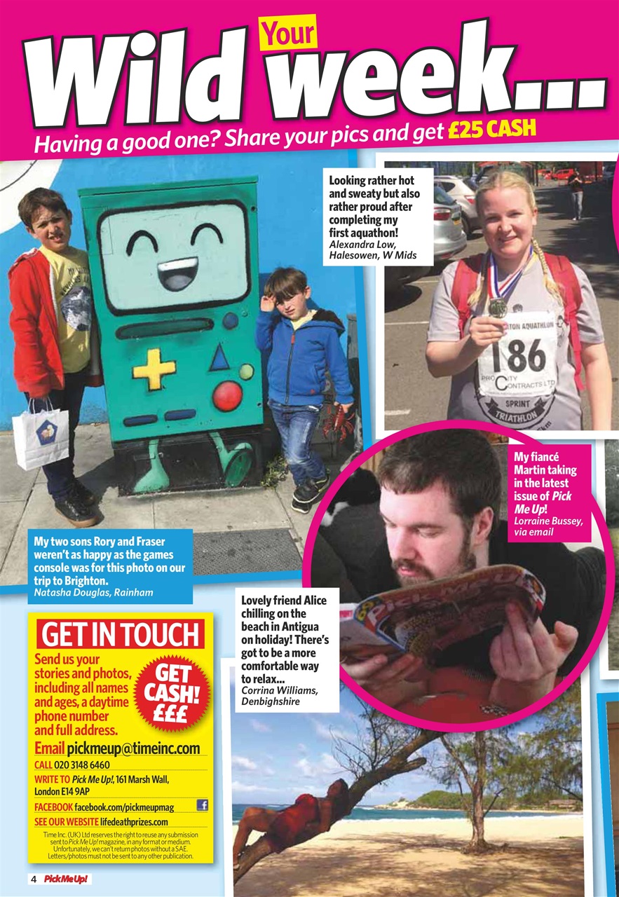 Pick Me Up Preview Pages