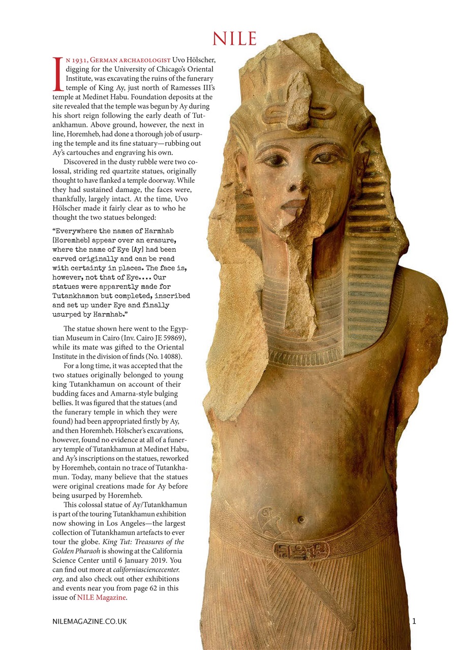 Nile Magazine Preview Pages