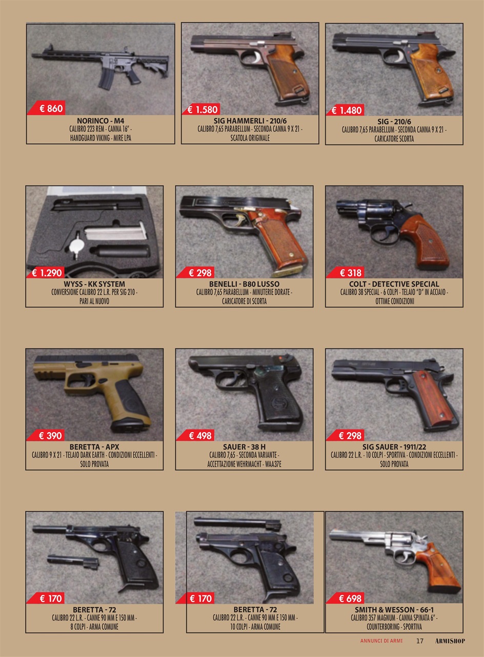 ARMI SHOP Preview Pages