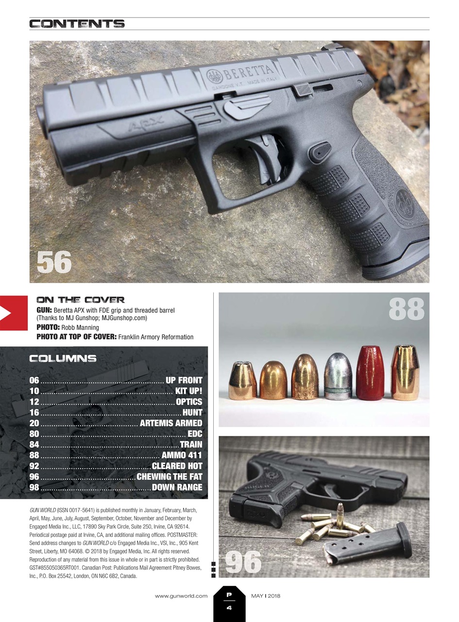Gun World Preview Pages