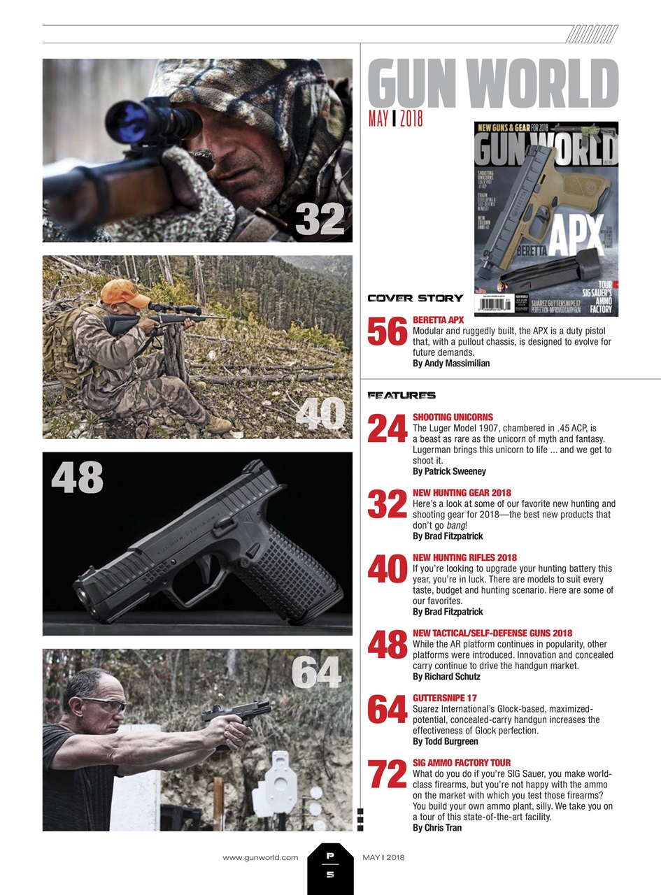 Gun World Preview Pages