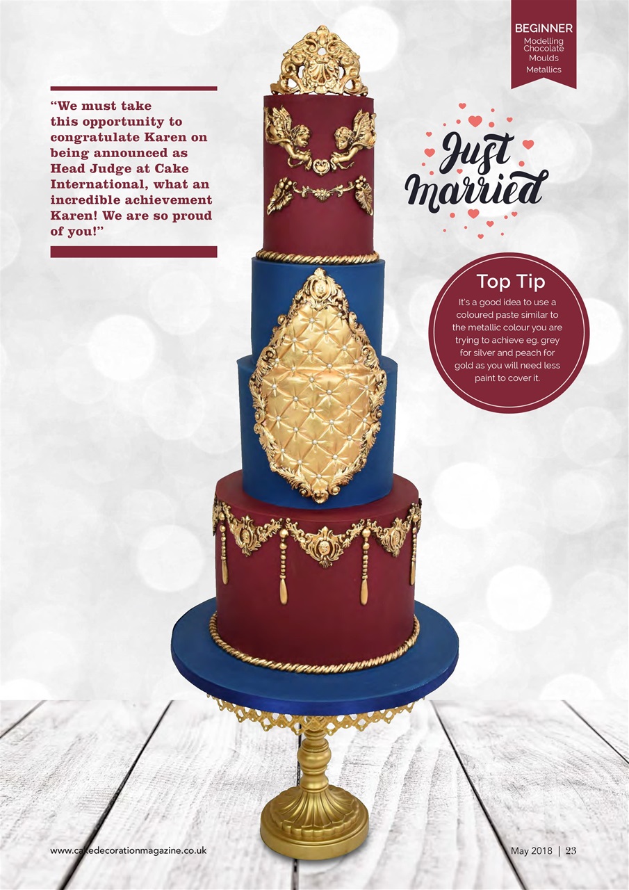Cake Decoration & Sugarcraft Magazine Preview Pages