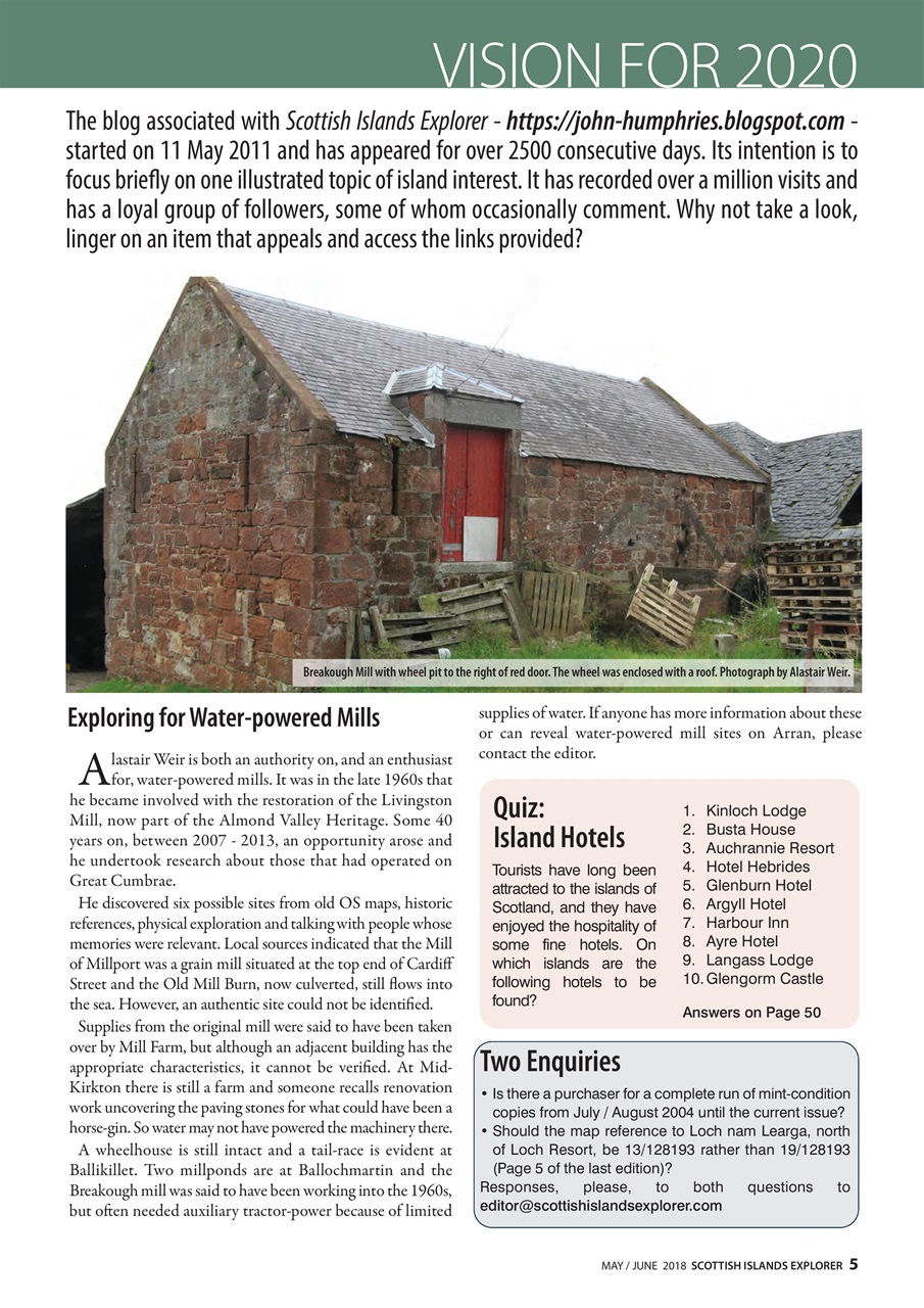 Scottish Islands Explorer Preview Pages
