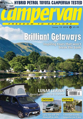 Campervan issue Campervan – The Brilliant Getaways issue 13